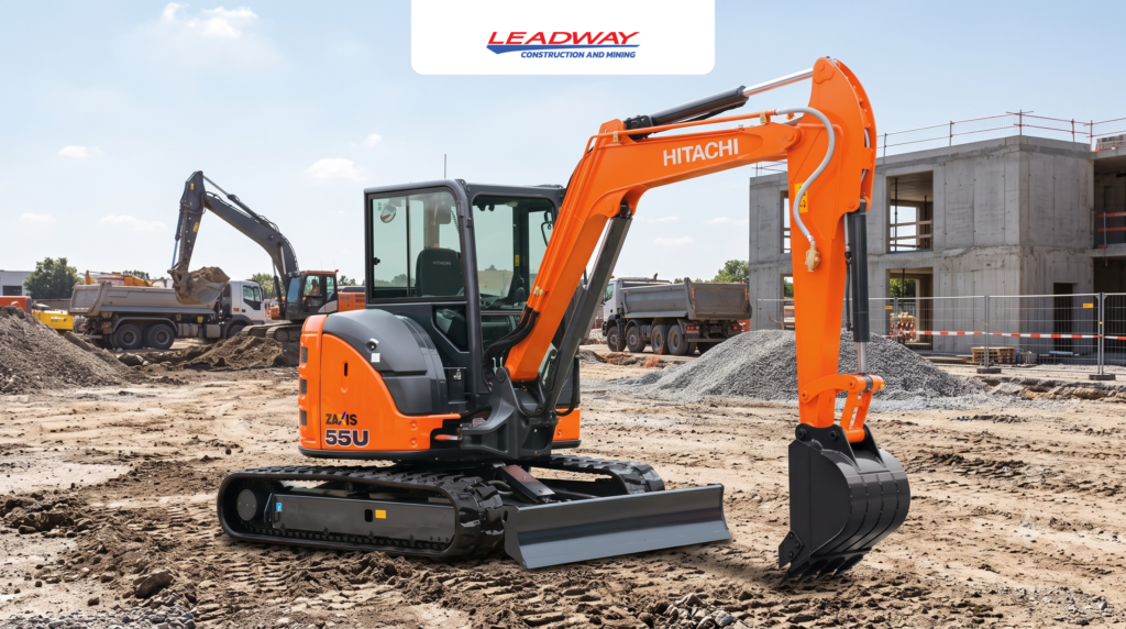 แนะนำรถขุด Hitachi พิกัด 5 ตัน รุ่นเด่นน่าสนใจจาก LCM