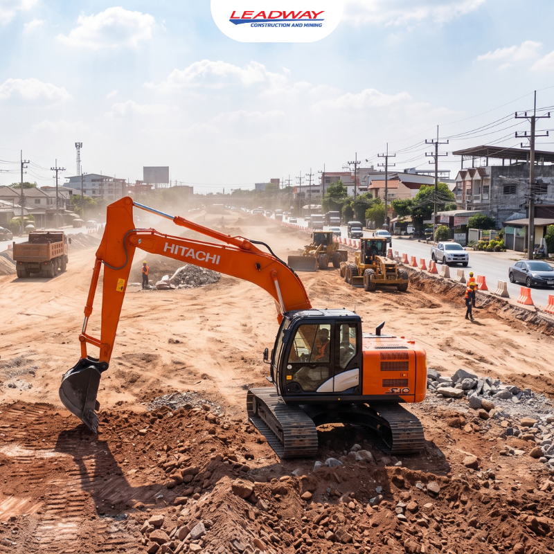 ทำไมผู้รับเหมายุคใหม่ถึงเลือกใช้รถขุดไซส์นี้แทนรุ่นใหญ่